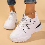 Women's Korean Style Slip-On Heel Sneakers image 2
