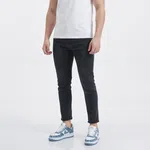 Women's Printed Denim-Look Low-Top Sneakers - Blue and White - Available at AfnoBazar Nepal
