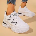 Women's Korean Style Slip-On Heel Sneakers - Available at AfnoBazar Nepal