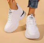 Women's Korean Style Slip-On Heel Sneakers - Available at AfnoBazar Nepal