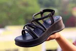 Women's Platform Casual Heel Sandals - Available at AfnoBazar Nepal