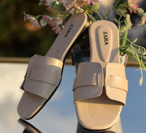 Women's Peep Toe Outdoor Slippers - Available at AfnoBazar Nepal