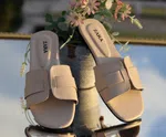 Women's Peep Toe Outdoor Slippers - Available at AfnoBazar Nepal
