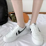 Women's Breathable Lace-Up Platform Sneakers - Available at AfnoBazar Nepal