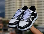 Women's Low-Top Sneakers - Black and White - Available at AfnoBazar Nepal