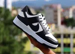 Women's Low-Top Sneakers - Black and White - Available at AfnoBazar Nepal