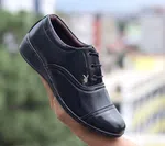 Women's Lace-Up Leather School Shoes - Available at AfnoBazar Nepal