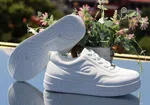 Women's Low-Top Sneakers - White - Available at AfnoBazar Nepal