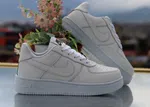 Women's Classic Low-Top Leather Sneakers - Off White - Available at AfnoBazar Nepal