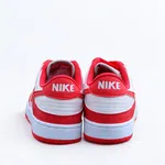 Women's Low-Top Sneakers with Red Laces - Red and White - Available at AfnoBazar Nepal