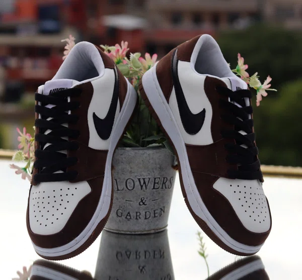 Women's Low-Top Sneakers - Brown - Available at AfnoBazar Nepal