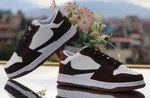 Women's Low-Top Sneakers - Brown - Available at AfnoBazar Nepal