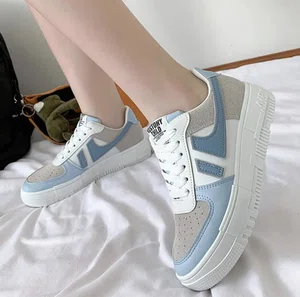 Women's Breathable Lace-Up Platform Sneakers - Available at AfnoBazar Nepal