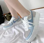 Women's Breathable Lace-Up Platform Sneakers - Available at AfnoBazar Nepal
