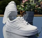 Women's Low-Top Sneakers - White - Available at AfnoBazar Nepal