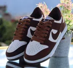 Women's Korean Style Breathable Platform Casual Sneakers - Brown - Available at AfnoBazar Nepal