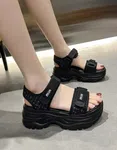 Women's Velcro Platform High Heel Sandals - Available at AfnoBazar Nepal