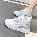 Women's White High-Top Skate Sneakers - Available at AfnoBazar Nepal