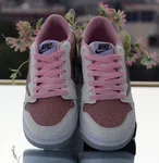 Women's Korean Style Breathable Platform Casual Sneakers - Pink - Available at AfnoBazar Nepal