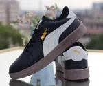 Men's Black Low-Top Street Sneakers - Available at AfnoBazar Nepal