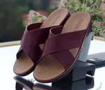 Women's Korean Style Orthopedic Criss-Cross Sandals - Available at AfnoBazar Nepal