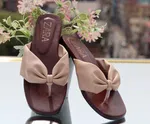 Women's Soft Bow Toe Sandals - Available at AfnoBazar Nepal