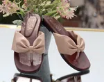 Women's Soft Bow Toe Sandals - Available at AfnoBazar Nepal