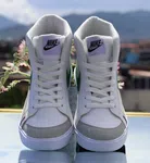 Men's Lightweight Lace-Up Casual Sneakers - White - Available at AfnoBazar Nepal