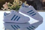 Women's Lightweight Casual Sneakers - Blue and White - Available at AfnoBazar Nepal