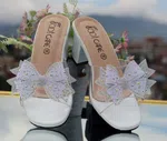 Women's Black Transparent Strap Sandals - White - Available at AfnoBazar Nepal
