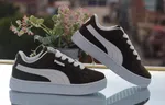 Women's Olive Green and White Suede Sneakers - Available at AfnoBazar Nepal