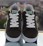 Women's Olive Green and White Suede Sneakers - Available at AfnoBazar Nepal