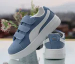 Women's Korean Style Breathable Platform Casual Sneakers - Blue - Available at AfnoBazar Nepal