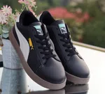 Men's Black Low-Top Street Sneakers - Available at AfnoBazar Nepal