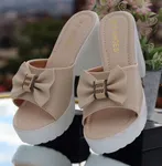 Women's Bow Block Heels - Available at AfnoBazar Nepal