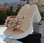Women's Bow Block Heels - Available at AfnoBazar Nepal