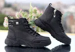 Korean Style Women's Elevated Sneakers - Black - Available at AfnoBazar Nepal