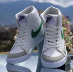 Men's Lightweight Lace-Up Casual Sneakers - White - Available at AfnoBazar Nepal