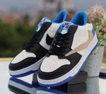 Women's Blue Low-Top Sneakers - Available at AfnoBazar Nepal
