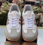 Women's Retro Low-Top Leather Sneakers - Pink - Available at AfnoBazar Nepal