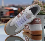 Women's Retro Low-Top Leather Sneakers - Pink - Available at AfnoBazar Nepal
