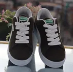 Women's Olive Green and White Suede Sneakers - Available at AfnoBazar Nepal