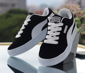 Men's Suede Low-Top Sneakers - Available at AfnoBazar Nepal