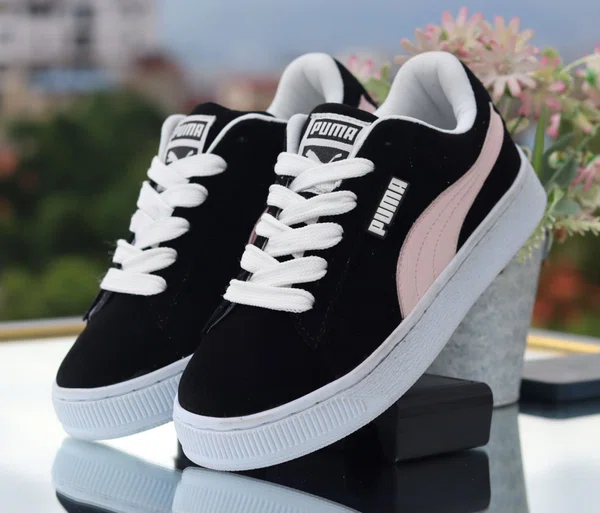 Women's Suede Low-Top Sneakers - Available at AfnoBazar Nepal