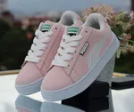 Women's Suede Low-Top Sneakers - Available at AfnoBazar Nepal