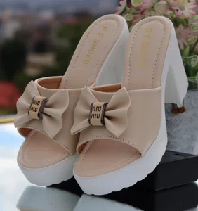 Women's Bow Block Heels - Available at AfnoBazar Nepal