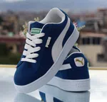 Men's Blue Suede Sneakers - Available at AfnoBazar Nepal