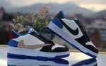 Women's Blue Low-Top Sneakers - Available at AfnoBazar Nepal