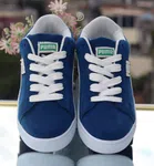 Men's Blue Suede Sneakers - Available at AfnoBazar Nepal