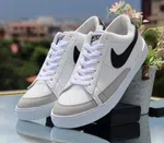 Men's Black Low-Top Lifestyle Sneakers - Available at AfnoBazar Nepal